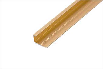 永州航空纤维墙咔铝合金边条(钛金氧化)